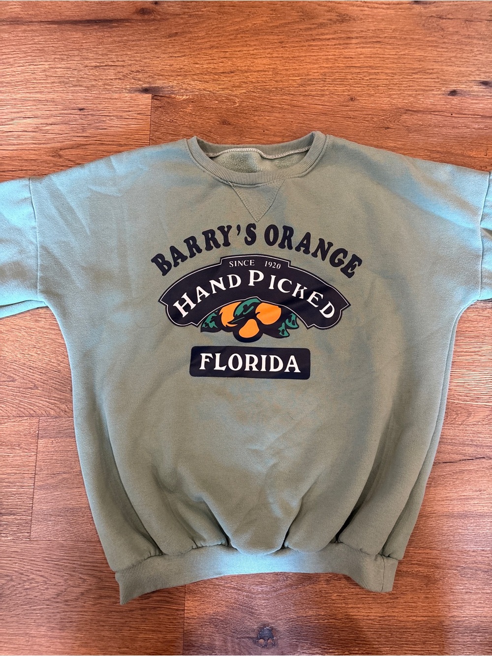 Graphic crewneck sweatshirt